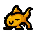 Resting Goldfish